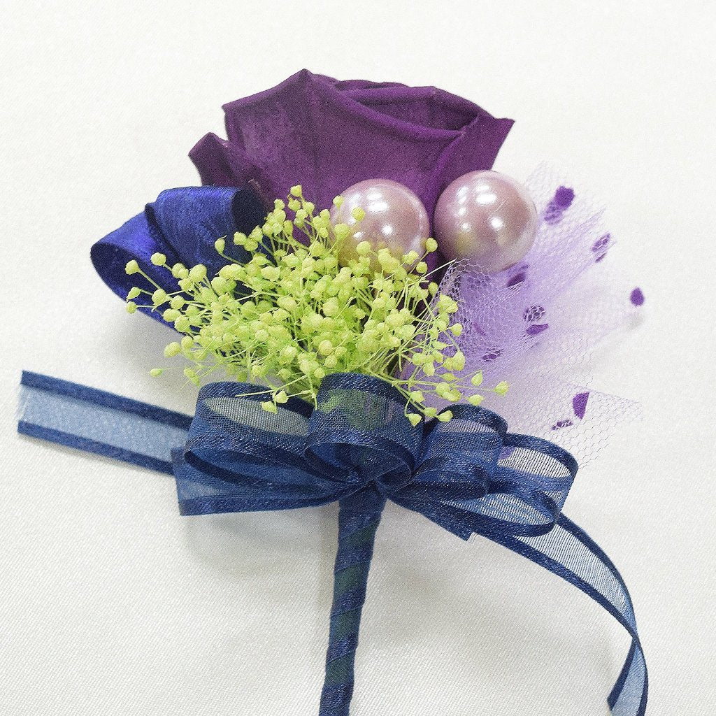 Boutonnieres (B27) - Violet