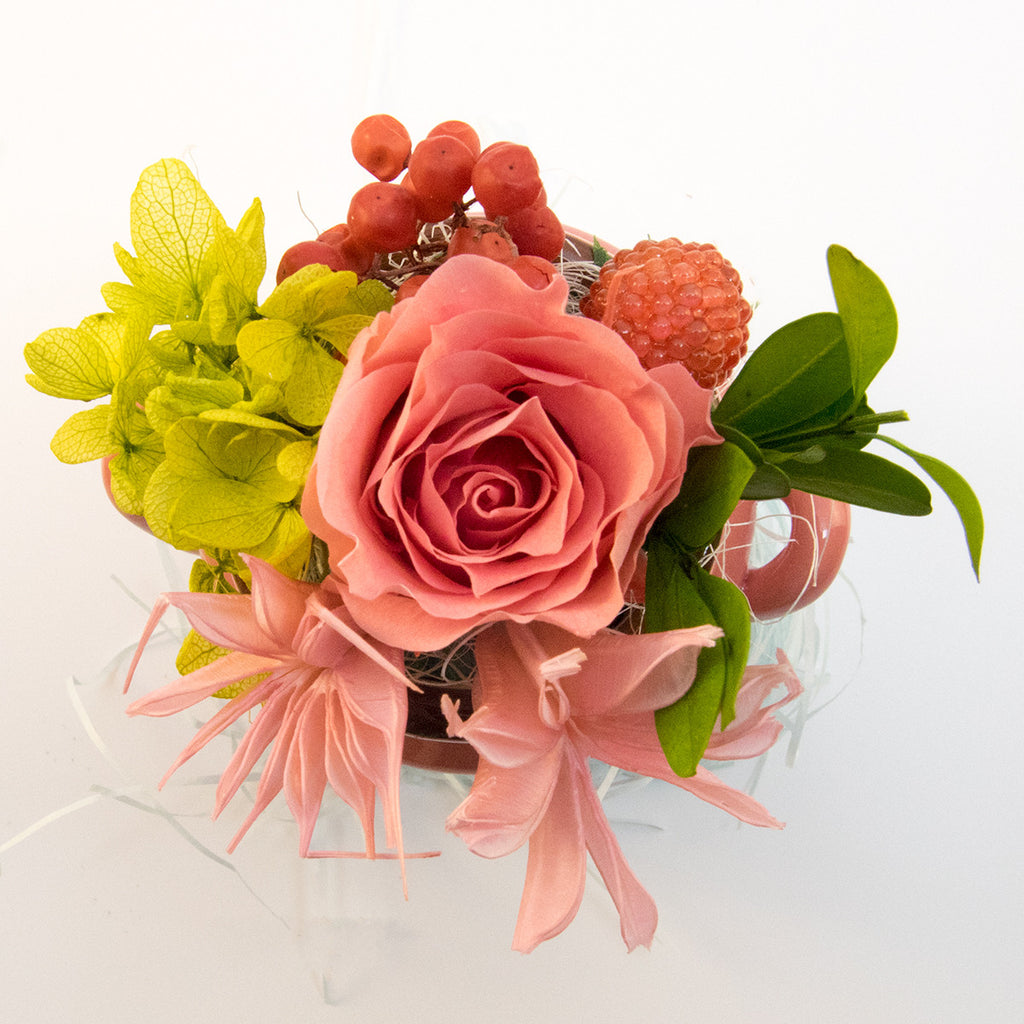 Bear with Flower Jar